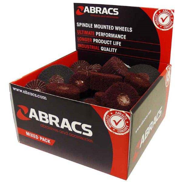 Abracs  36pc MIXED NON-WOVEN DISPLAY PACK 