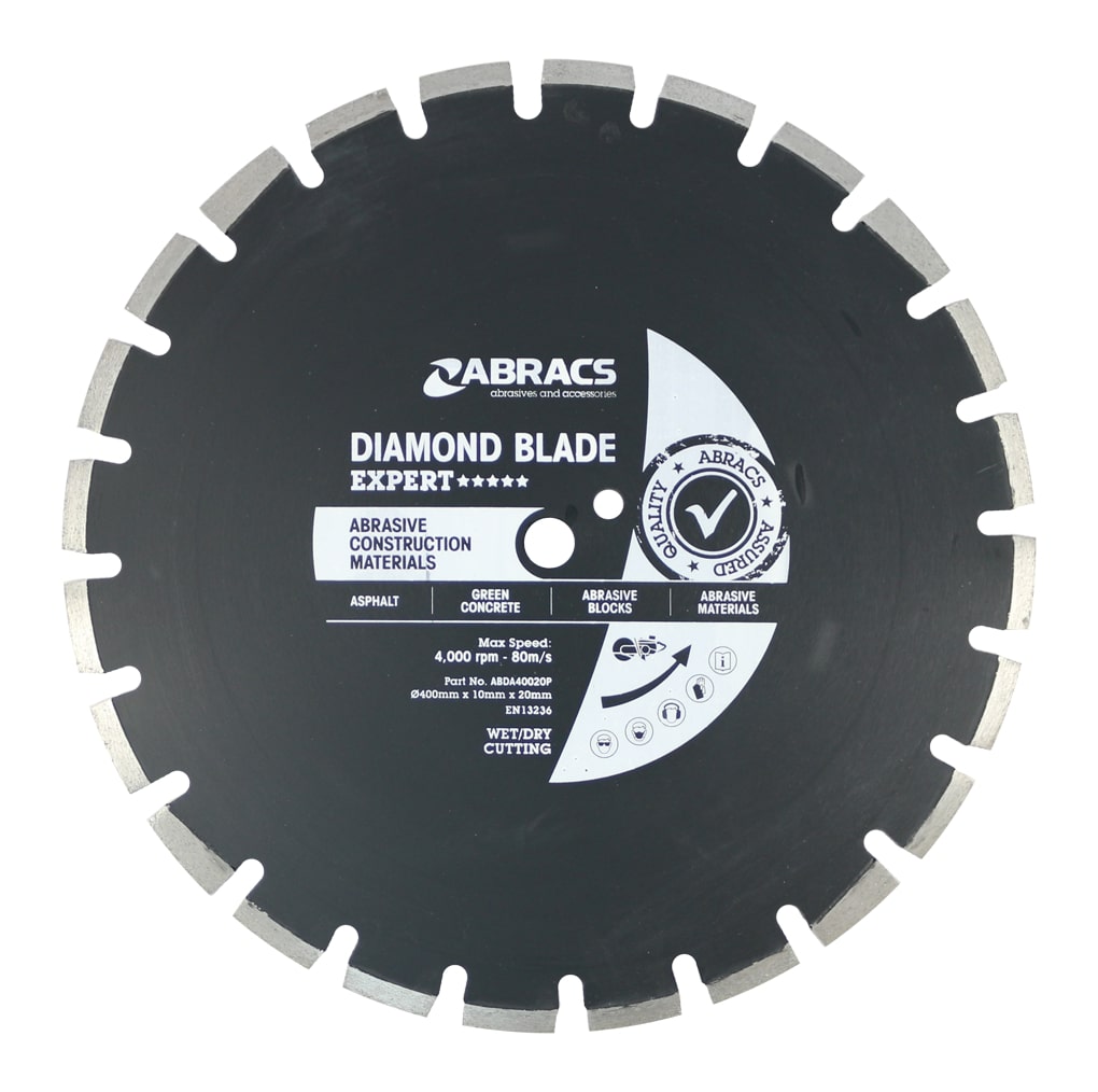 Abracs  ACM Diamond Blade 400mm x 10mm x 20mm