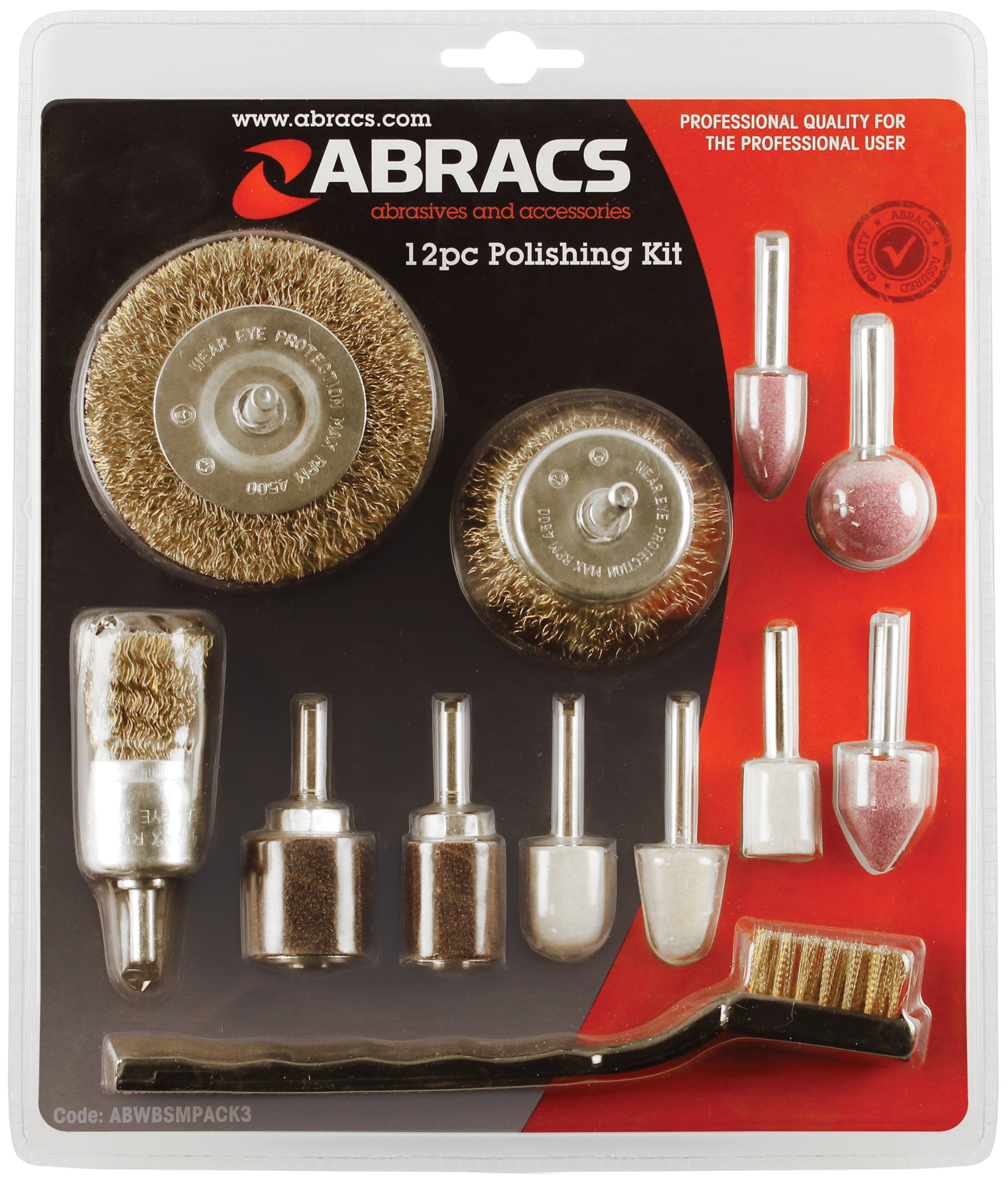 Abracs  12pc POLISHING KIT