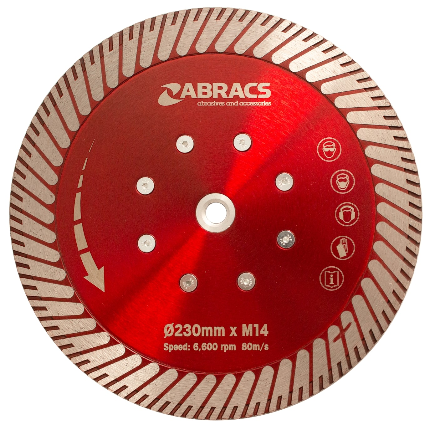 Abracs  230mm x M14 Cut/Grind Diamond Blade  