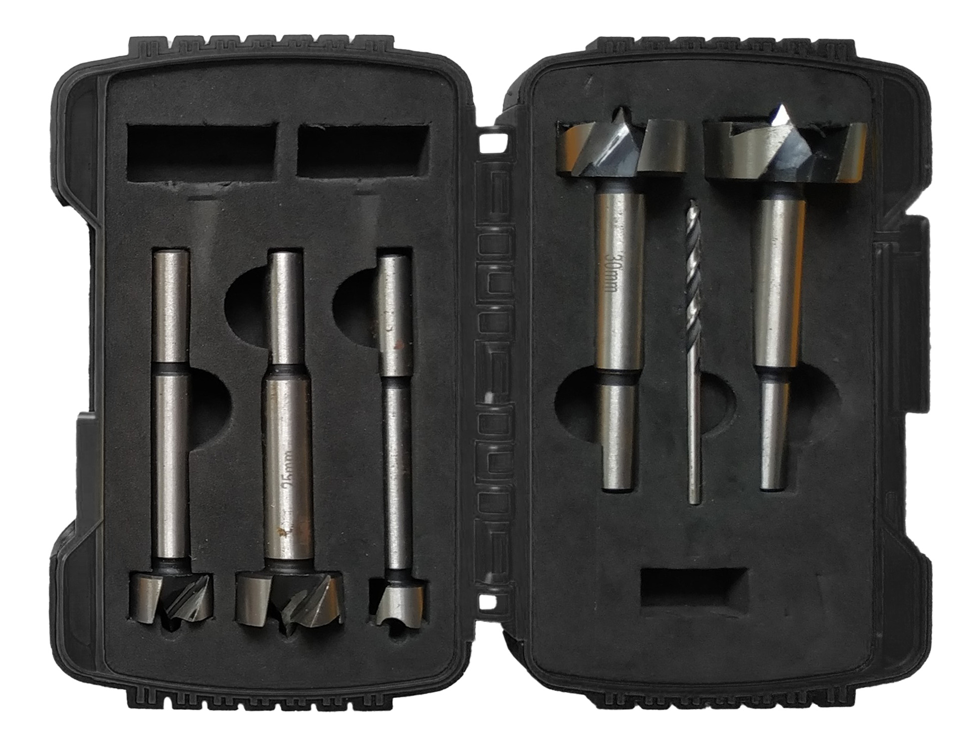 Abracs  5pc Forstner Bit Set   