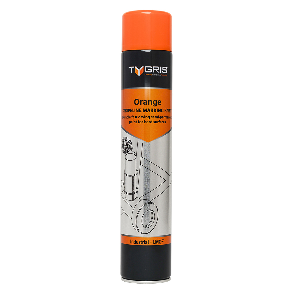 TYGRIS Stripeline Marking Paint Orange - 750 ml LMOE 