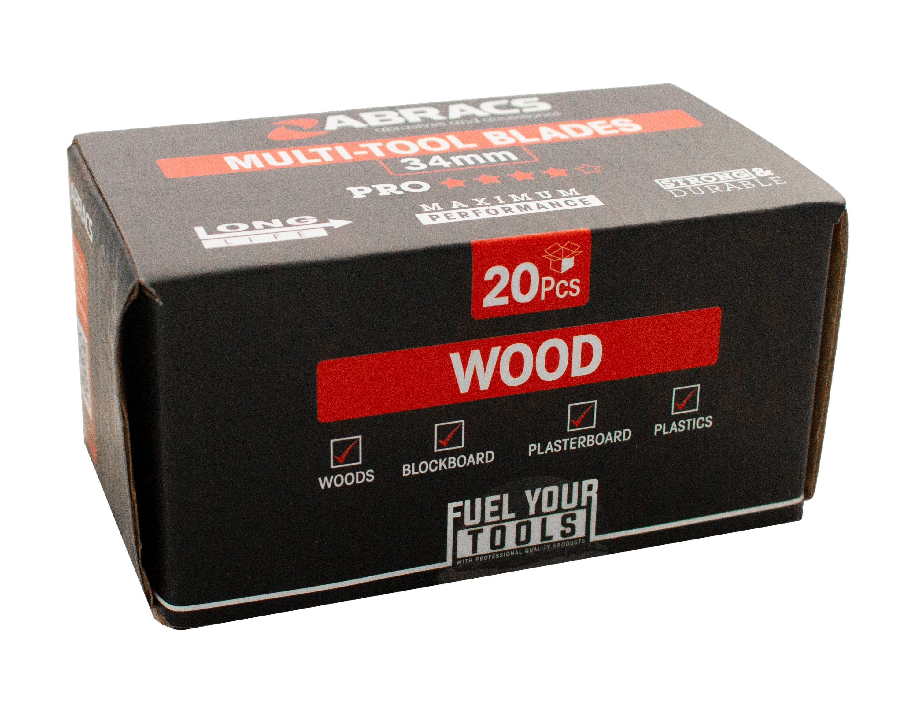 Abracs  34mm Multi-Tool Blade - Wood (5pc) 