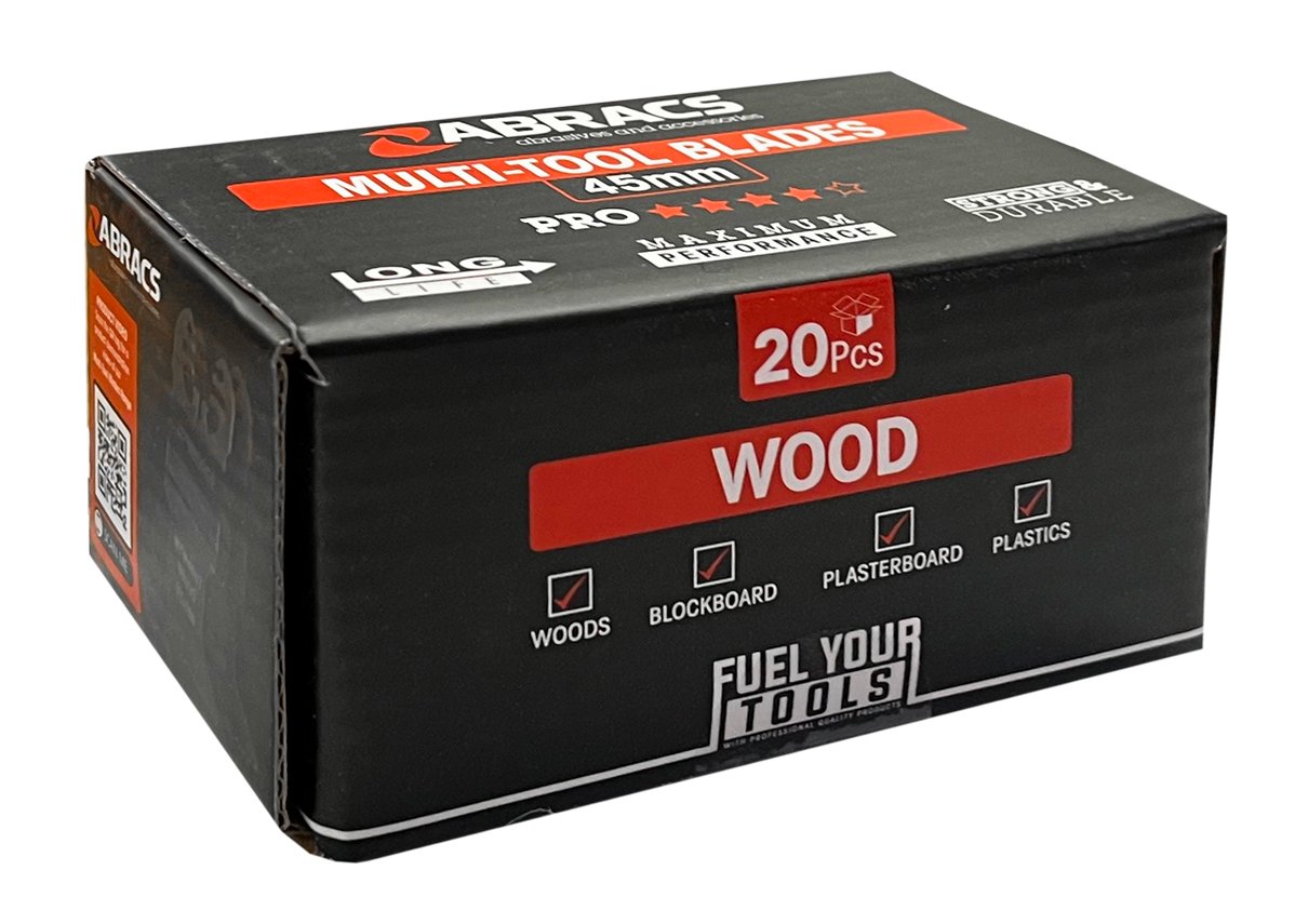 Abracs  45mm Multi-Tool Blade - Wood (20pc) 