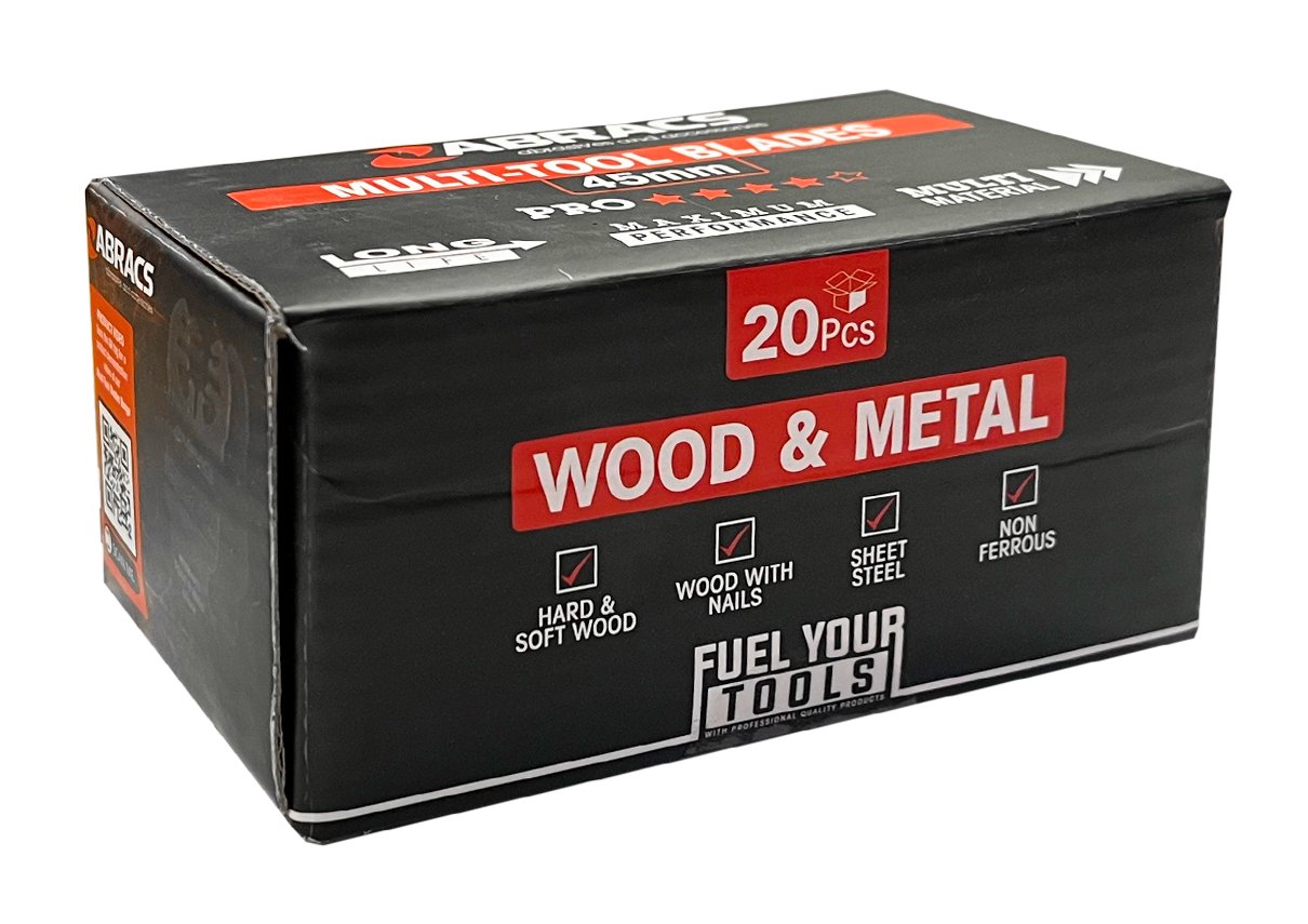 Abracs  45mm Multi-Tool Blade - Wood & Metal (20pc) 