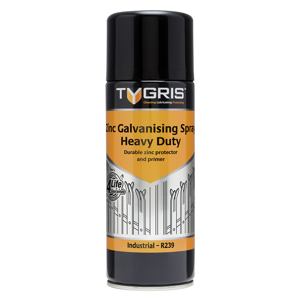 TYGRIS Heavy Duty Zinc Galve Spray - 400 ml R239 