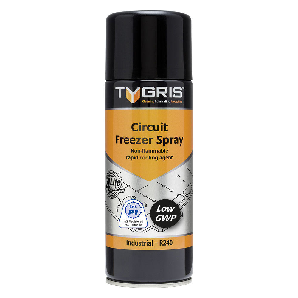 TYGRIS Circuit Freezer Spray (Low GWP) - 400 ml R240 