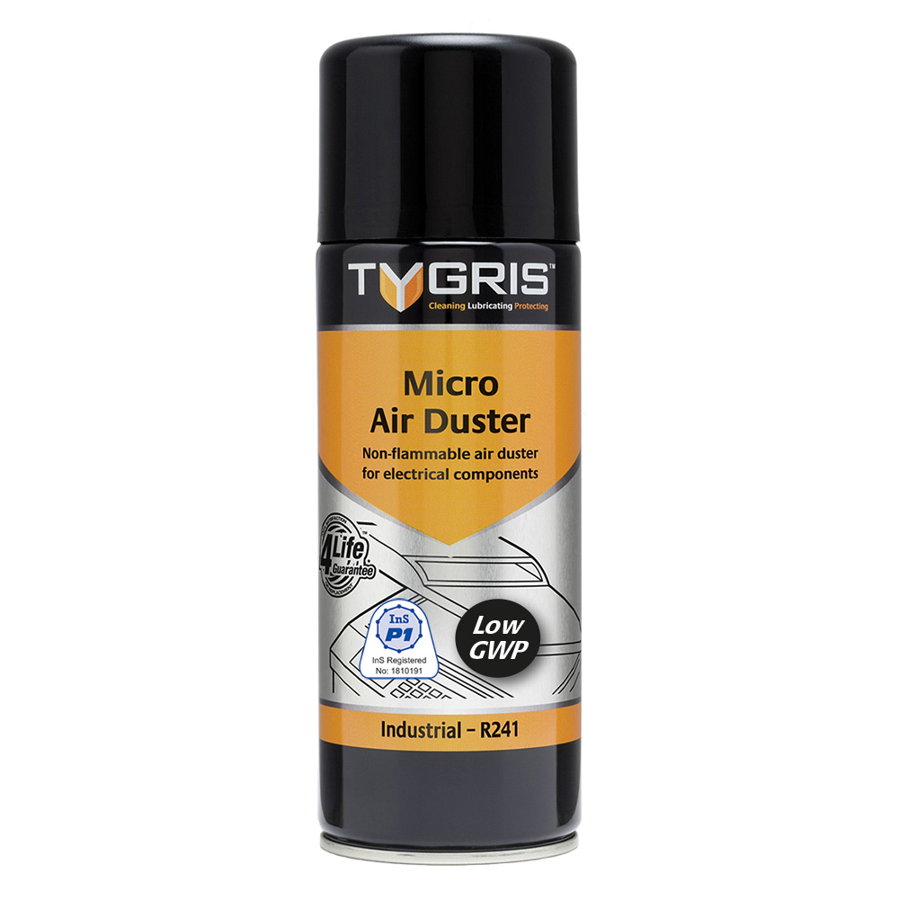 TYGRIS Micro Air Duster (Low GWP) - 400 ml R241 