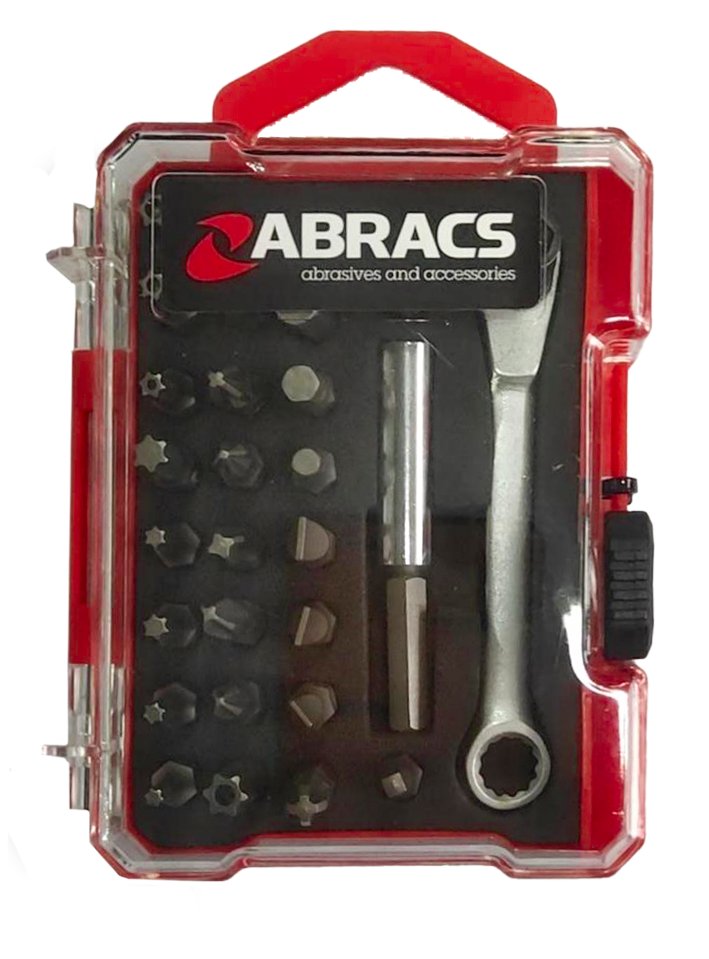Abracs  29pc S/D Bit & Ratchet Set   TORX