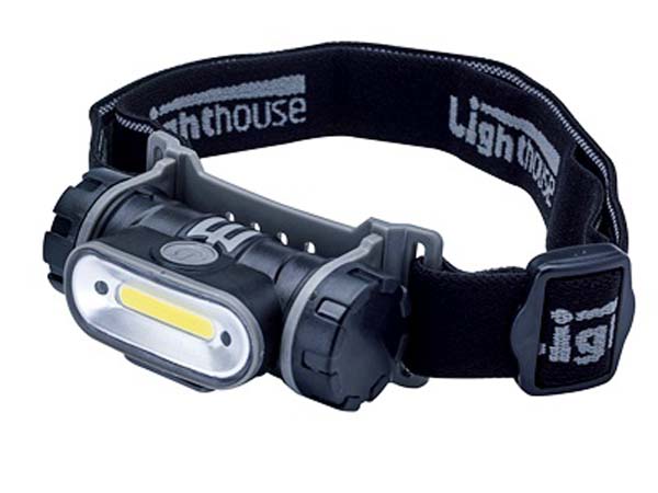LIGHTHOUSE ELITE  150 Lumens COB LED Rechargeable Headlight  - L/HEHEAD150R