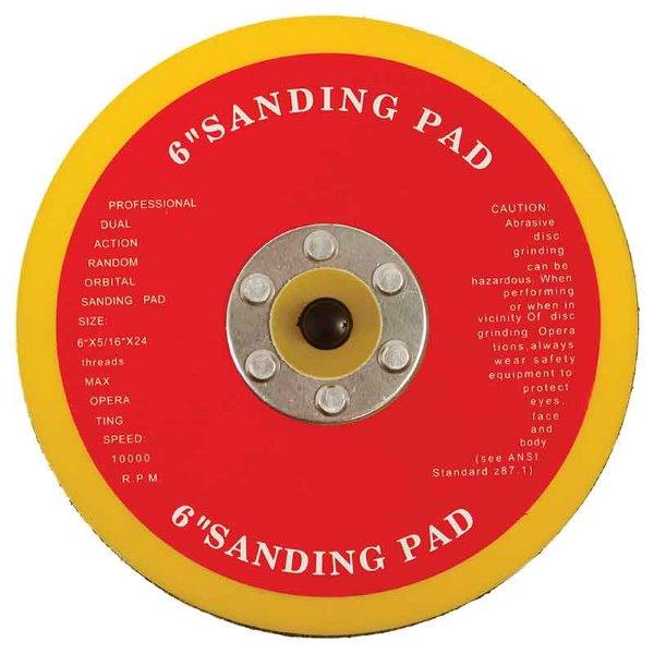 Abracs PSA Backing Pad 150mm x 5/16 UNF
