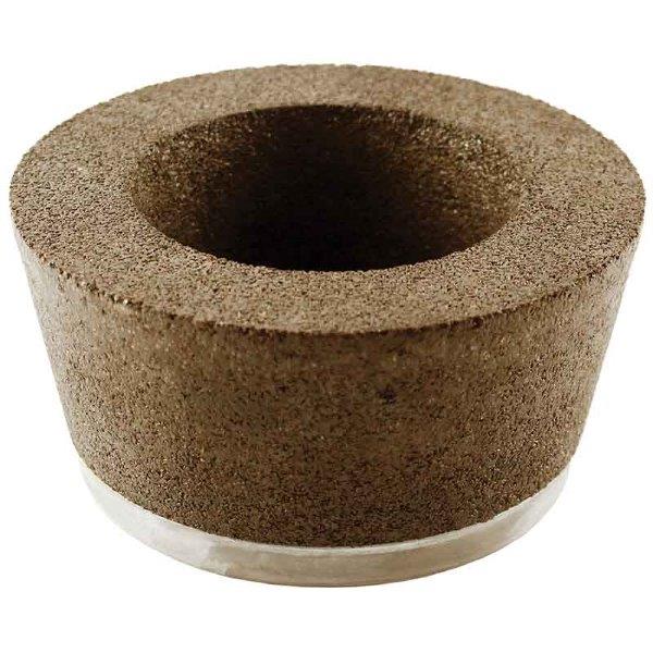 Abracs  CUP STONE 110mm x 55mm x M14 STONE - RESIN BONDED